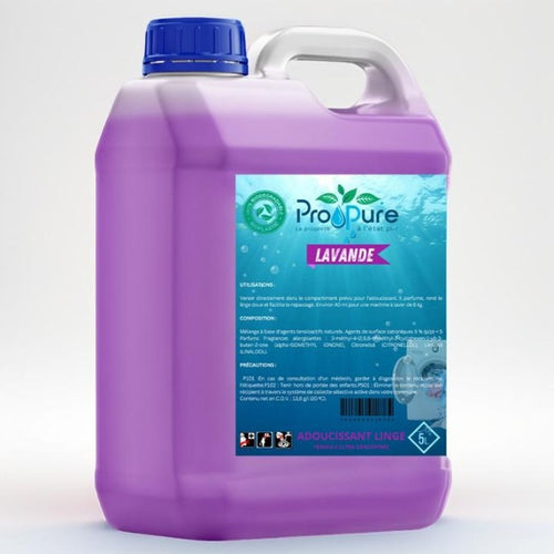 Adoucissant Lavande 5L – Douceur Apaisante & Parfum Relaxant | Pro Pure