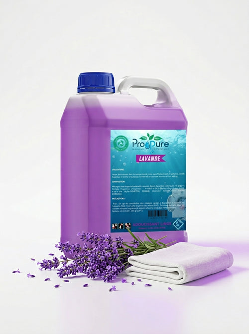 Adoucissant Lavande 5L – Douceur & Sérénité | Pro Pure